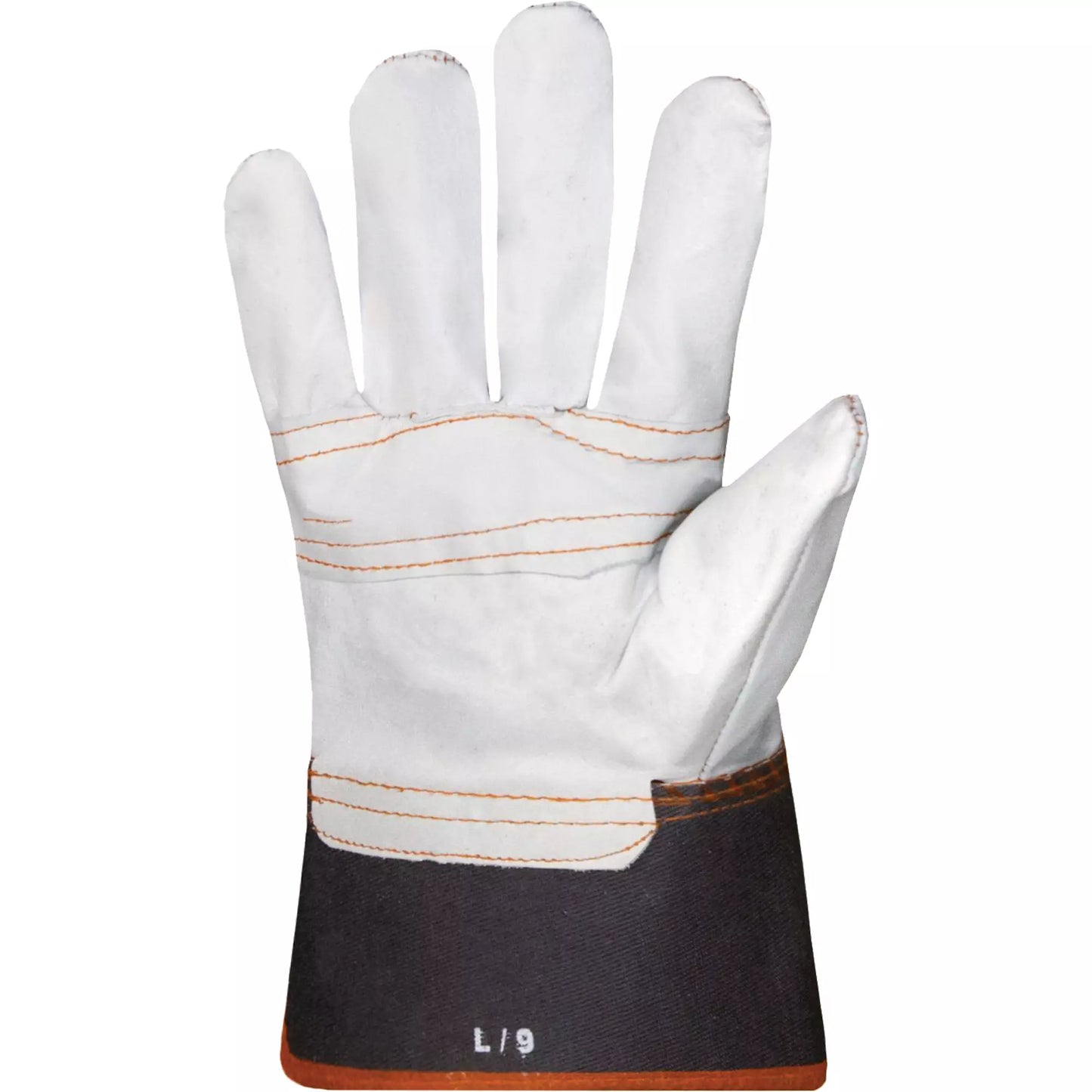 Gants antisudation EnduraMD, Grand, Paume en Cuir fleur de vache, Doublure en Coton
