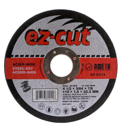 Disque tronçonnage industriel