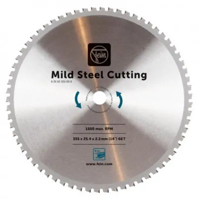 FEIN Lame de scie à métal pour acier doux, 14 po, 66 dents Standard