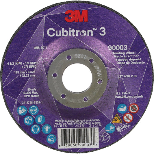 CubitronMC 3 meule a moyeu déporté Type T27