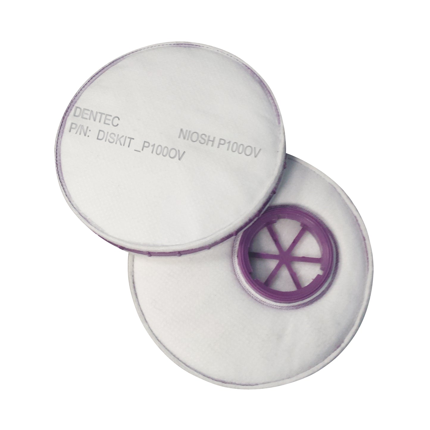 Filtre pour respirateur DiskitMC, Filtre contre les particules avec suppresion de vapeurs nuisibles, Vapeur organique/Filtre P100