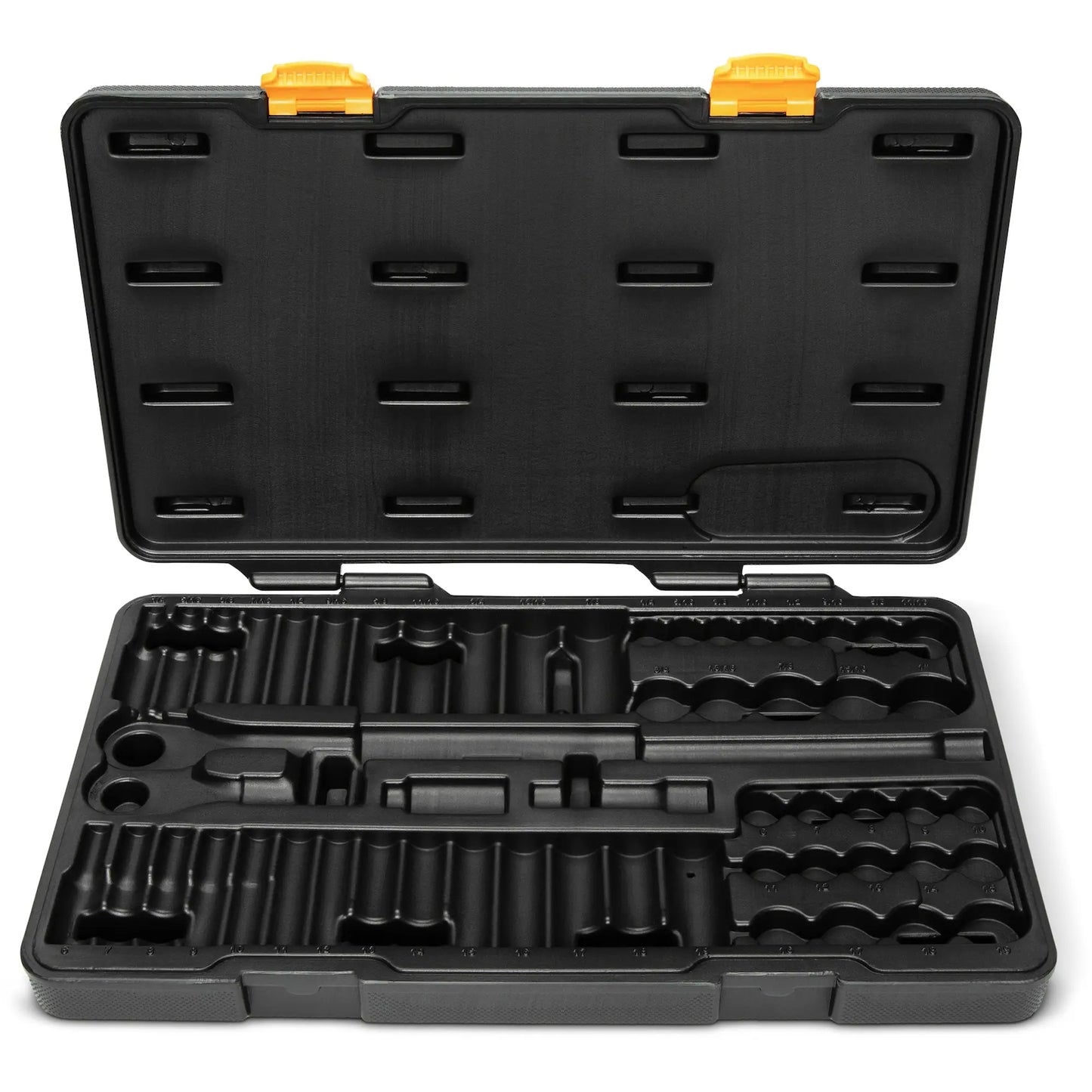 Jeu d'outils SAE/métriques à 6 pans pour mécanicien, 57 Mcx, Prise de 3/8", Profond