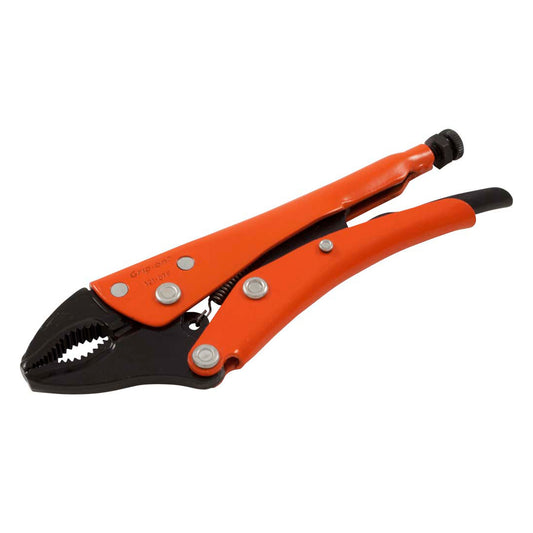 Pince-étau, Longueur 5-3/5", Mâchoire courbée
