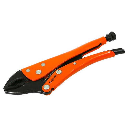 Pince-étau, Longueur 9-1/2", Mâchoire courbée